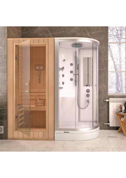 Rosalie Sauna + Kompakt Sistem