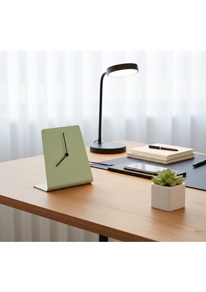 Minimalist Ofis ve Ev Için Dekoratif Metal Masaüstü Saati indirimleri