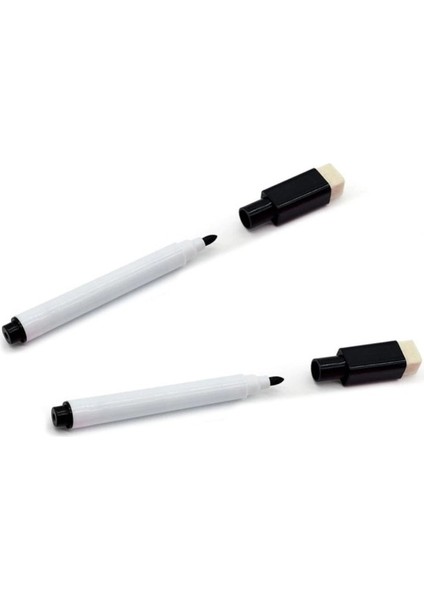 Mini Silgili Tahta Kalemi Siyah 100'LÜ Paket