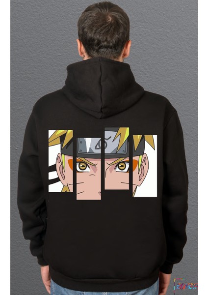 Anime Naruto Kakashi Mask Korea Japan Japanese Dizi Sweatshirt Unisex Kapüşonlu Hoodie