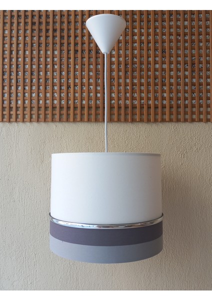 Beyaz Gri Kumaş M-0348 Kaplama Salon Oturma Odası Yatak Odası Genç ve Çocuk Odası Avize fiyatları