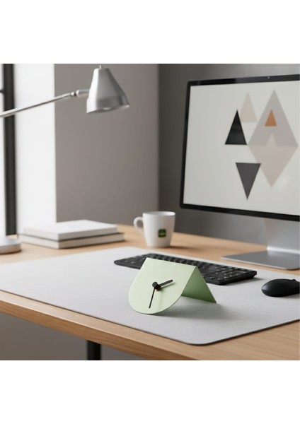 Minimalist Ofis ve Ev Için Dekoratif Metal Masaüstü Saati fiyatları