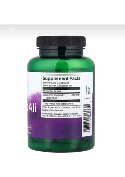 Swanson Ali fiyatları