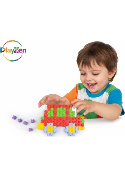 Master Tiktak Bloklar – 120 Parça Çok Renkli Yapı Seti (3 Yaş+ Eğitici & Çıt Çıt) fırsatları