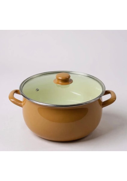 6 Litre Emaye Tencere Yoğurt Bakraç Saklama Tenceresi