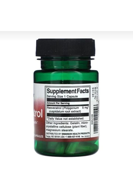 Resveratrol 60 Kapsül fiyatları