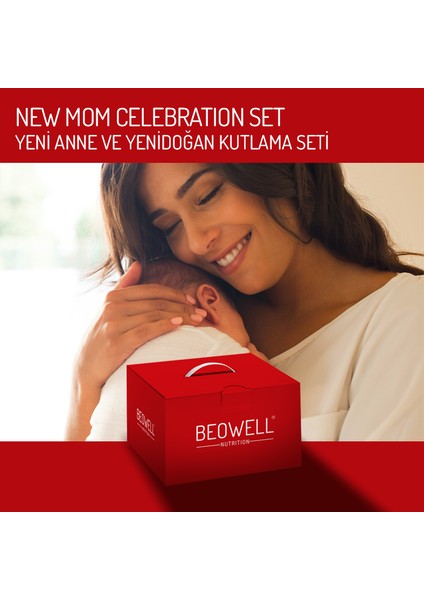 New Mom Celebration Set Yeni Anne ve Yenidoğan Kutlama Seti Dondurularak Kurutulmuş Meyve