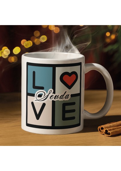 Kişiye Özel Isim Baskılı Kupa Bardak