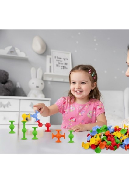 Vakum Molekül 25 Parça Yapı Taşları – Fidget & Duyusal Eğitici Oyuncak (3 Yaş+)