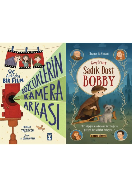 Sözcüklerin Kamera Arkası (Ferhat Taştekin) ve Sadık Dost Bobby (Eleanor Atkinson)