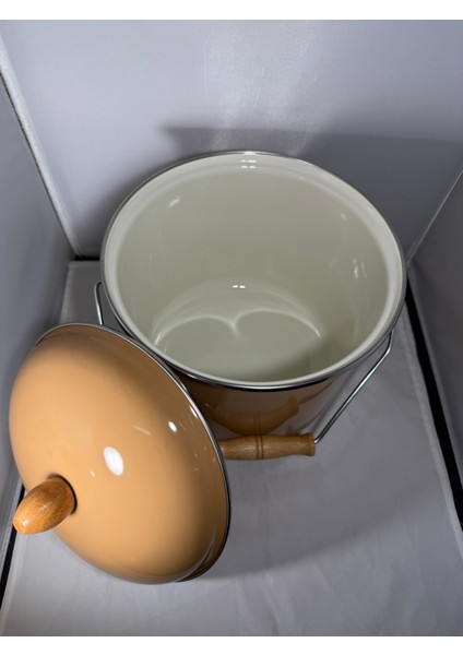 Renkli Bakraç 5 Lt Yoğurt Tenceresi Bakliyat Saklama Tenceresi ( 22 cm 5 Lt ) indirimleri