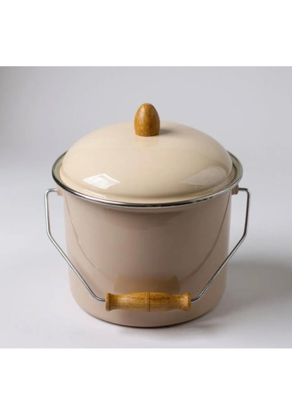 Renkli Bakraç 5 Lt Yoğurt Tenceresi Bakliyat Saklama Tenceresi ( 22 cm 5 Lt )