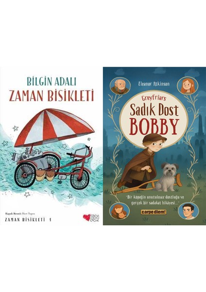 Zaman Bisikleti 1 (Bilgin Adalı) ve Sadık Dost Bobby (Eleanor Atkinson)