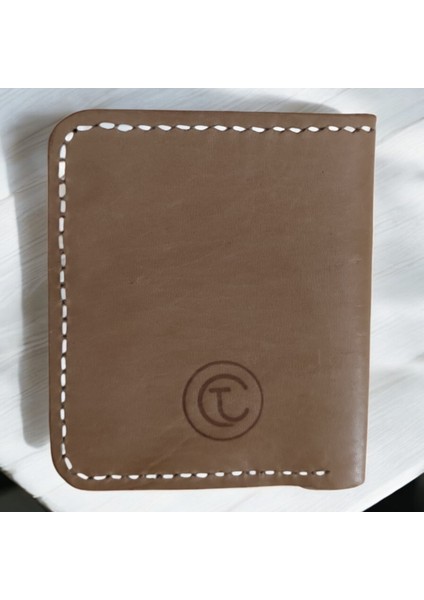 El Yapımı Hakiki Deri Kuş Figürlü Erkek Cüzdan | El Boyaması ve Yakma Sanatı Slim Bifold Model | Sanatsal Tasarım modelleri