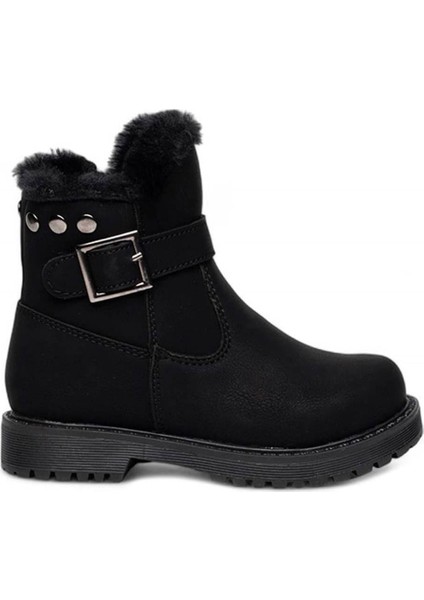 Polact Filet 24064 Siyah Kız Çocuk Bot & Bootie DM04C24064