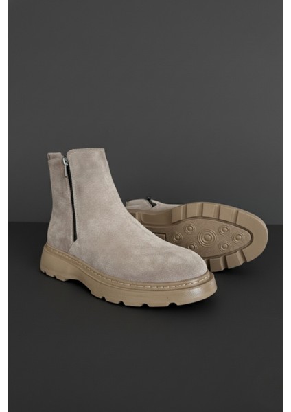 Chelsey Hakiki Deri Çift Fermuarlı Erkek Kışlık Bot fiyatları