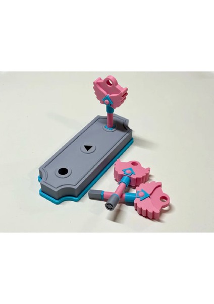 Squid Game 3 Anahtar Kilit Takım 4'lü Set modelleri