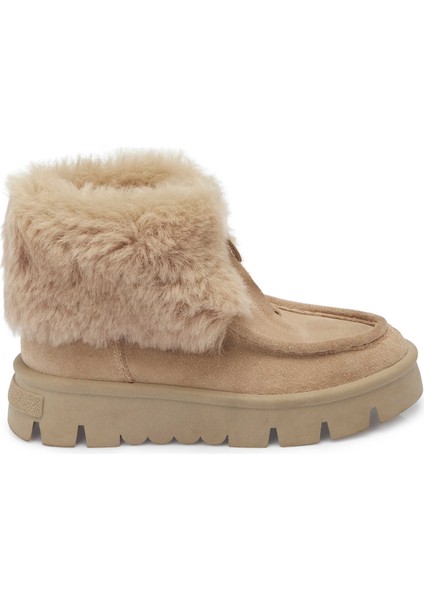 Bej Süet Deri Kadın Casual Bot - K24K1BT67522-B79 modelleri