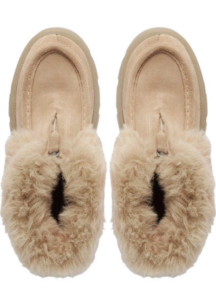 Bej Süet Deri Kadın Casual Bot - K24K1BT67522-B79 indirimleri