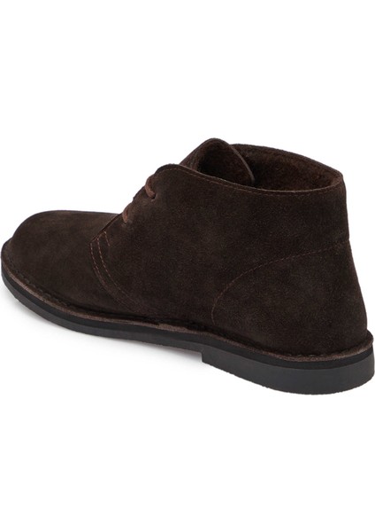 Kahve Hakiki Süet Deri Kadın Casual Bot - K24K1BT67518-B85 fiyatları