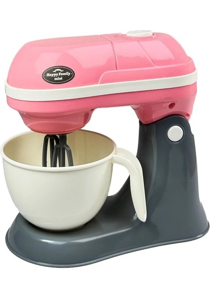 Gerçekçi Çırpıcısı Hareketli Sesli Işıklı Blender Yoğurucu Oyuncak Pembe Mavi 17 Cm. modelleri