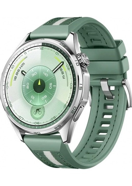 Huawei Watch Gt6 Pro/gt6/gt5 Pro/gt4/gt3 Pro/gt3 46MM Uyumlu 22MM Dokuma Silikon Kordon Kayış