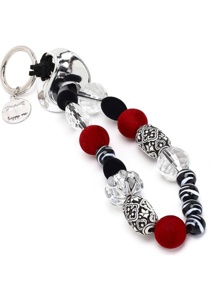 Kadın Siyah Boncuklu Metal Charm 000A2D470214 modelleri