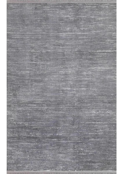 Lizbon 1074 Koyu Gri Modern Salon Mutfak Yolluk Oturma Odası Halısı