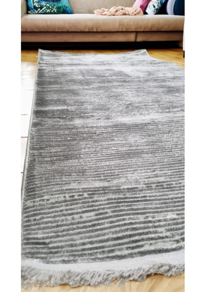 Lizbon 1074 Koyu Gri Modern Salon Mutfak Yolluk Oturma Odası Halısı fırsatları