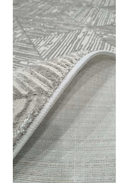 Lizbon 1075 Açık Gri Modern Salon Mutfak Yolluk Oturma Odası Halısı fırsatları