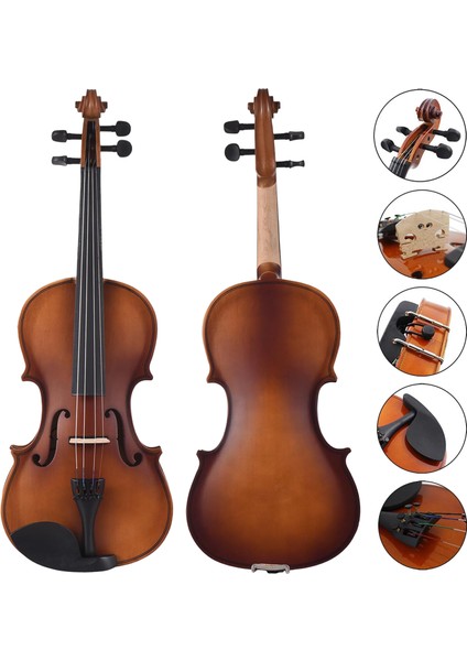 Dante VL-200DBR 4/4 Akustik Keman Seti (Tam Boy-Koyu Kahve) modelleri