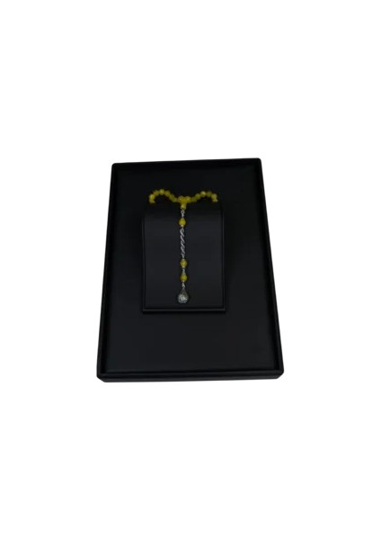 Burgu Işlemeli Ay Yıldız Püsküllü Damla Kehribar Tesbih 925 Ayar Gümüş 28.10 modelleri