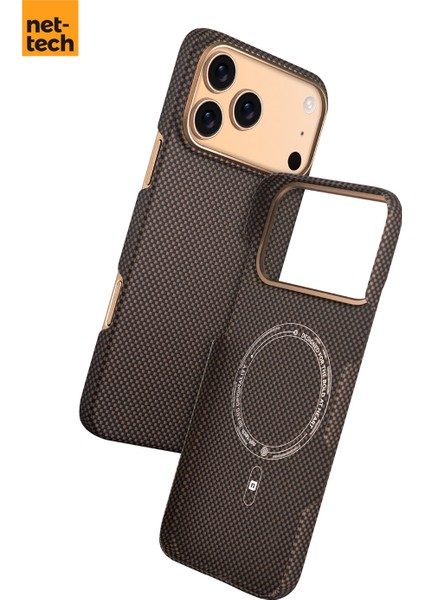 Apple iPhone 17 Pro Max Uyumlu NT-N075 Kevlar Karbon Arka Koruma Kılıf fiyatları