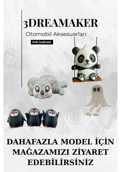 Mini Penguen - Araç Içi Aksesuar Sevimli Penguenler (1 Adet) modelleri