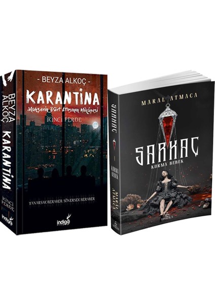 Sarkaç 1 Kurma Bebek ve Karantina 2 Beyza Alkoç 2li Set