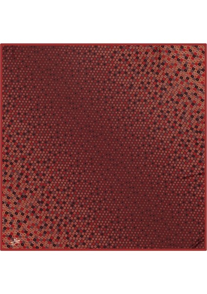 90X90 Aker Polyester Tivil Eşarp