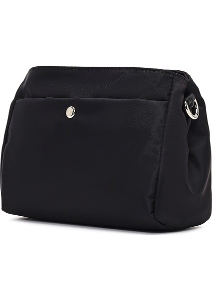 Kadın Siyah Uzun Askılı Kumaş Çapraz Çanta 25ABD27346F indirimleri