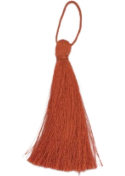 püskül tekli 10 cm 1 adet turuncu