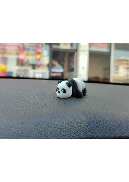 Otomobil Aksesuarı Dikiz Aynası Aksesuarı Dikiz Aynası Süsü Sevimli Panda Tiny Panda