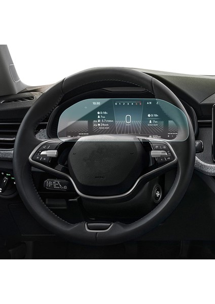 Skoda Kamiq Uyumlu Dijital Gösterge 9h Nano Ekran Koruyucu 2024-2025