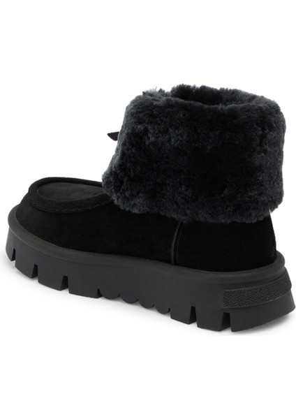 Siyah Süet Deri Kadın Casual Bot - K24K1BT67522-A01 fiyatları
