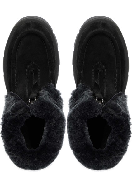 Siyah Süet Deri Kadın Casual Bot - K24K1BT67522-A01 indirimleri