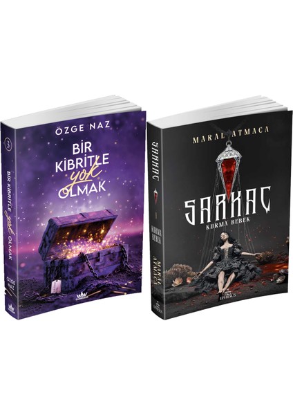 Sarkaç 1 Kurma Bebek ve Guardian Yayınları Bir Kibritle Yok Olmak 3 Özge Naz 2li Set