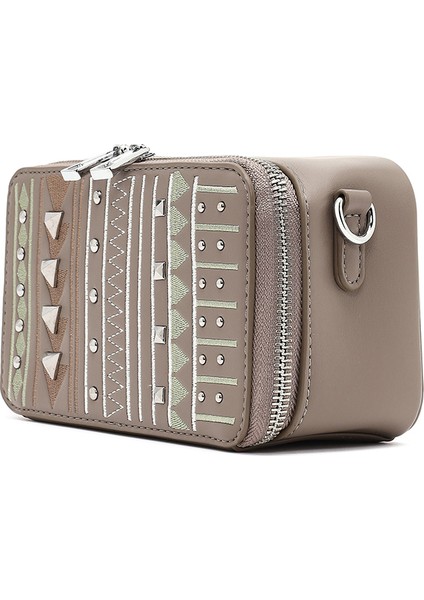 Kadın Vizon Uzun Askılı Baskılı Çapraz Çanta 25ABD264526 indirimleri