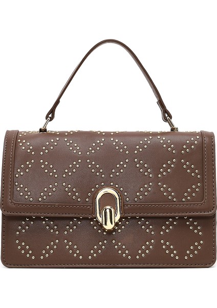 Kadın Vizon Taşlı Uzun Askılı Kol Çantası 25ABD264618 fırsatları