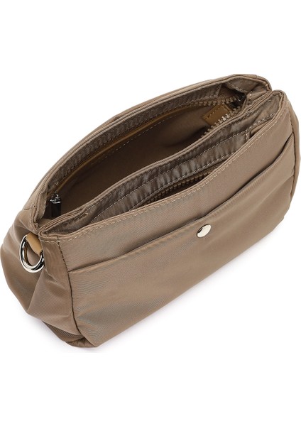 Kadın Haki Uzun Askılı Kumaş Çapraz Çanta 25ABD27346F