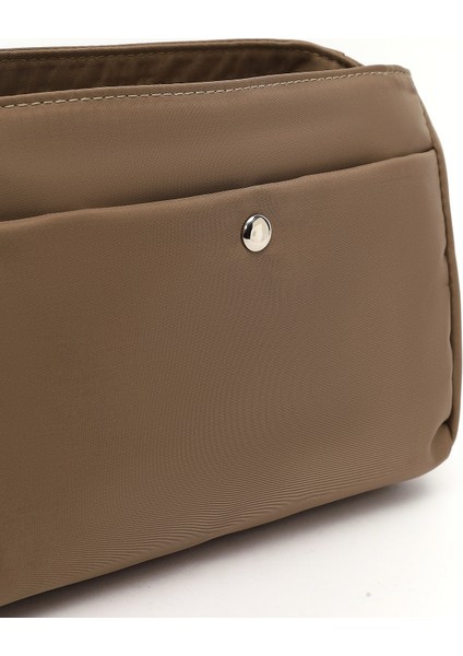 Kadın Haki Uzun Askılı Kumaş Çapraz Çanta 25ABD27346F