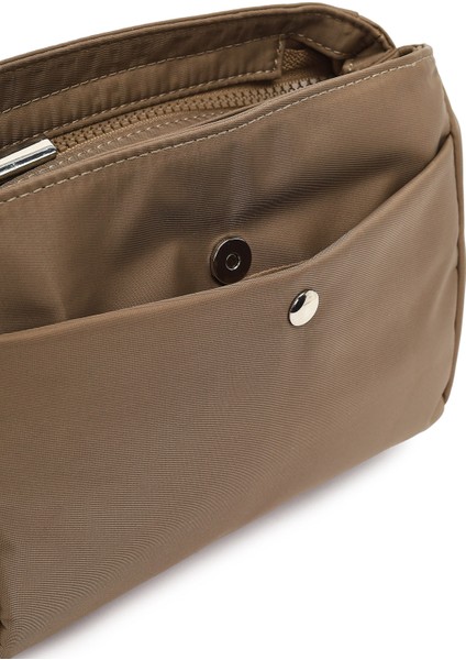 Kadın Haki Uzun Askılı Kumaş Çapraz Çanta 25ABD27346F