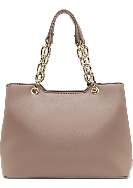 Kadın Gri Uzun Askılı Baskılı Kol Çantası 25WBD286126 modelleri