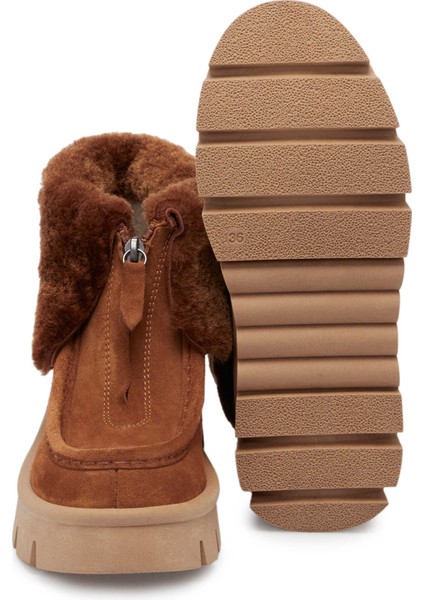 Taba Hakiki Süet Deri Kadın Casual Bot - K24K1BT67522-K59 fırsatları